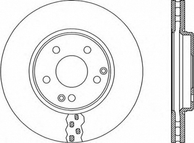 OPEN PARTS bdr186320 -  Тормозной диск